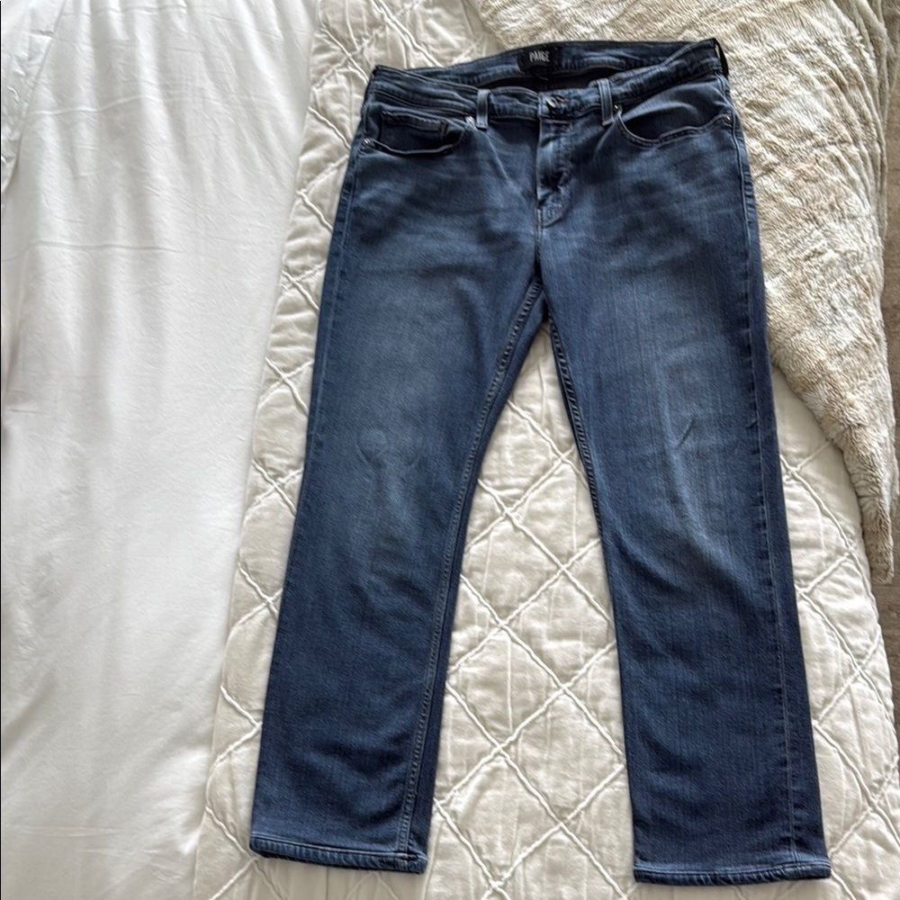 PAIGE Men’s Transcend Federal Slim Straight Jean